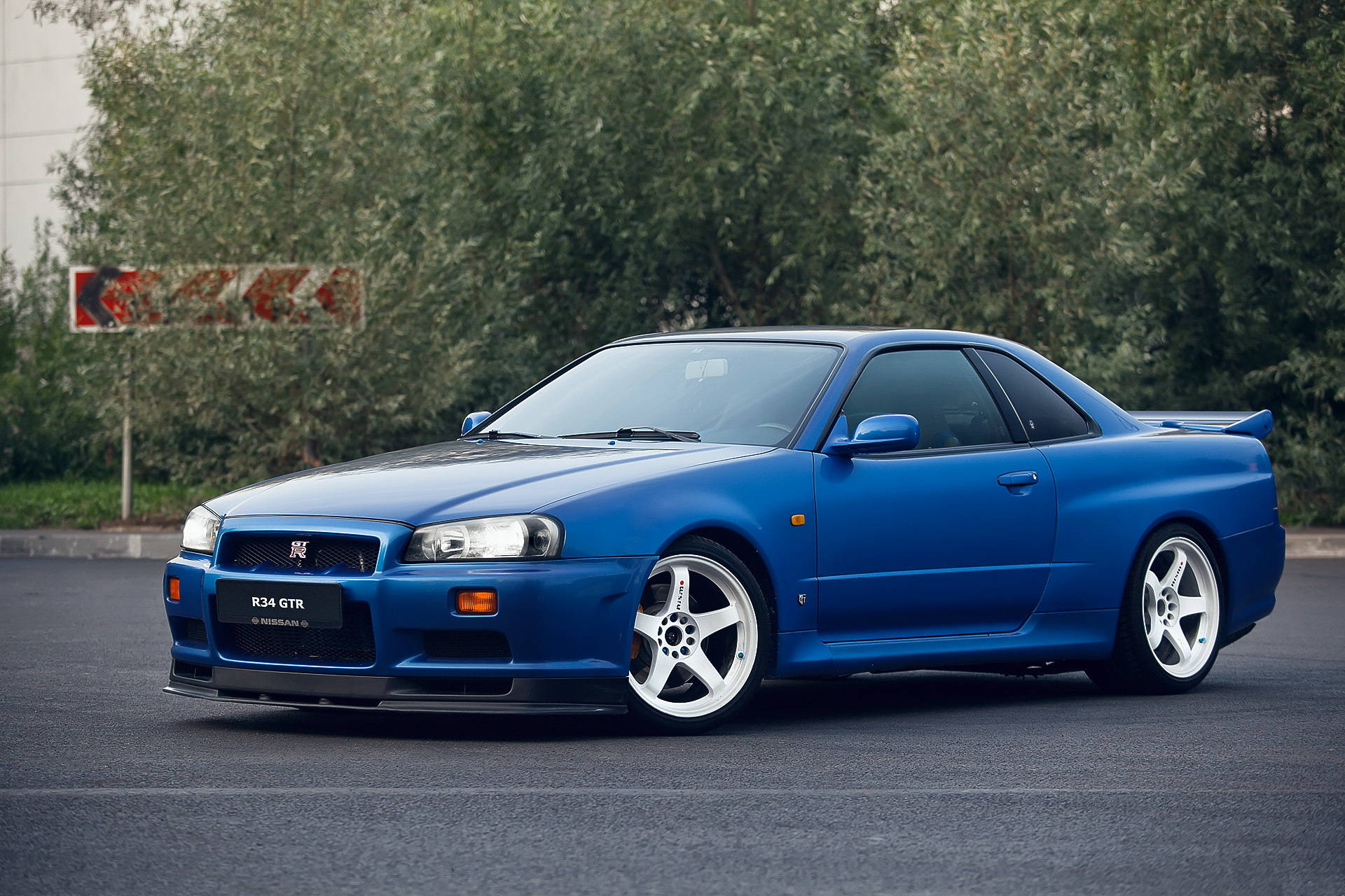 車輛 日產Skyline R34 日產 Skyline 跑車 高畫質壁紙 背景圖像