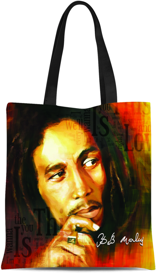 Bob Marley 手提袋藝術圖案 壁紙
