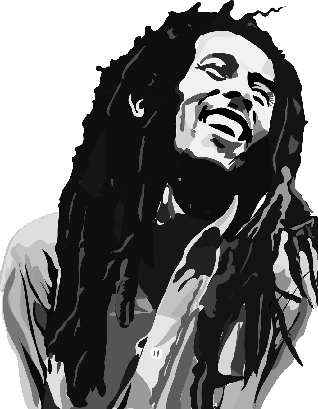 Bob Marley 經典肖像 壁紙