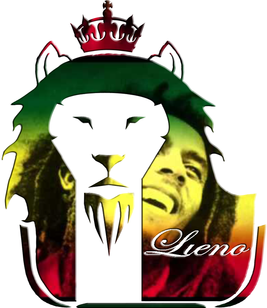 Bob Marley 獅子徽章藝術作品 壁紙