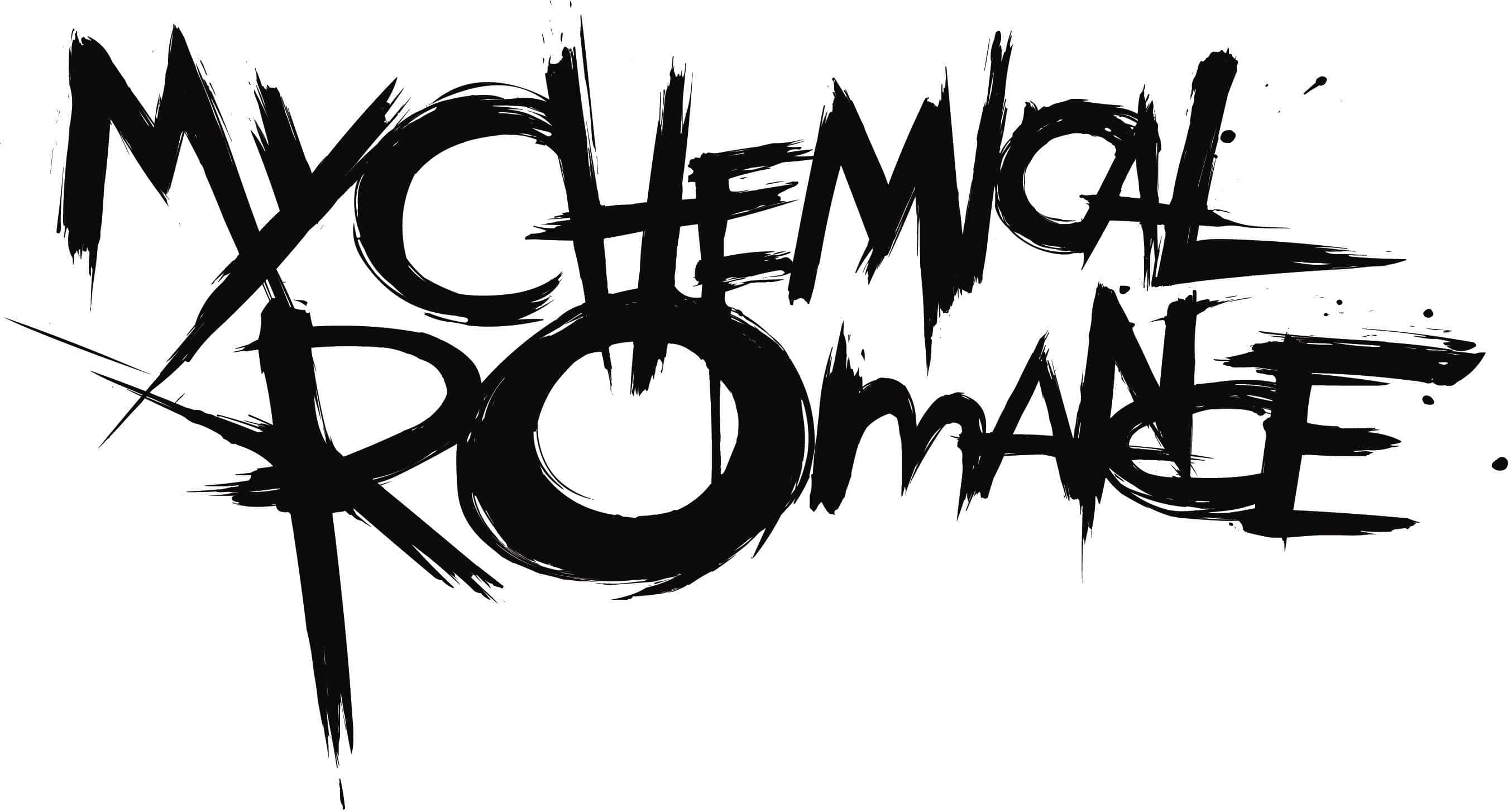 My Chemical Romance 樂隊標誌，採用粗體黑色筆觸風格。