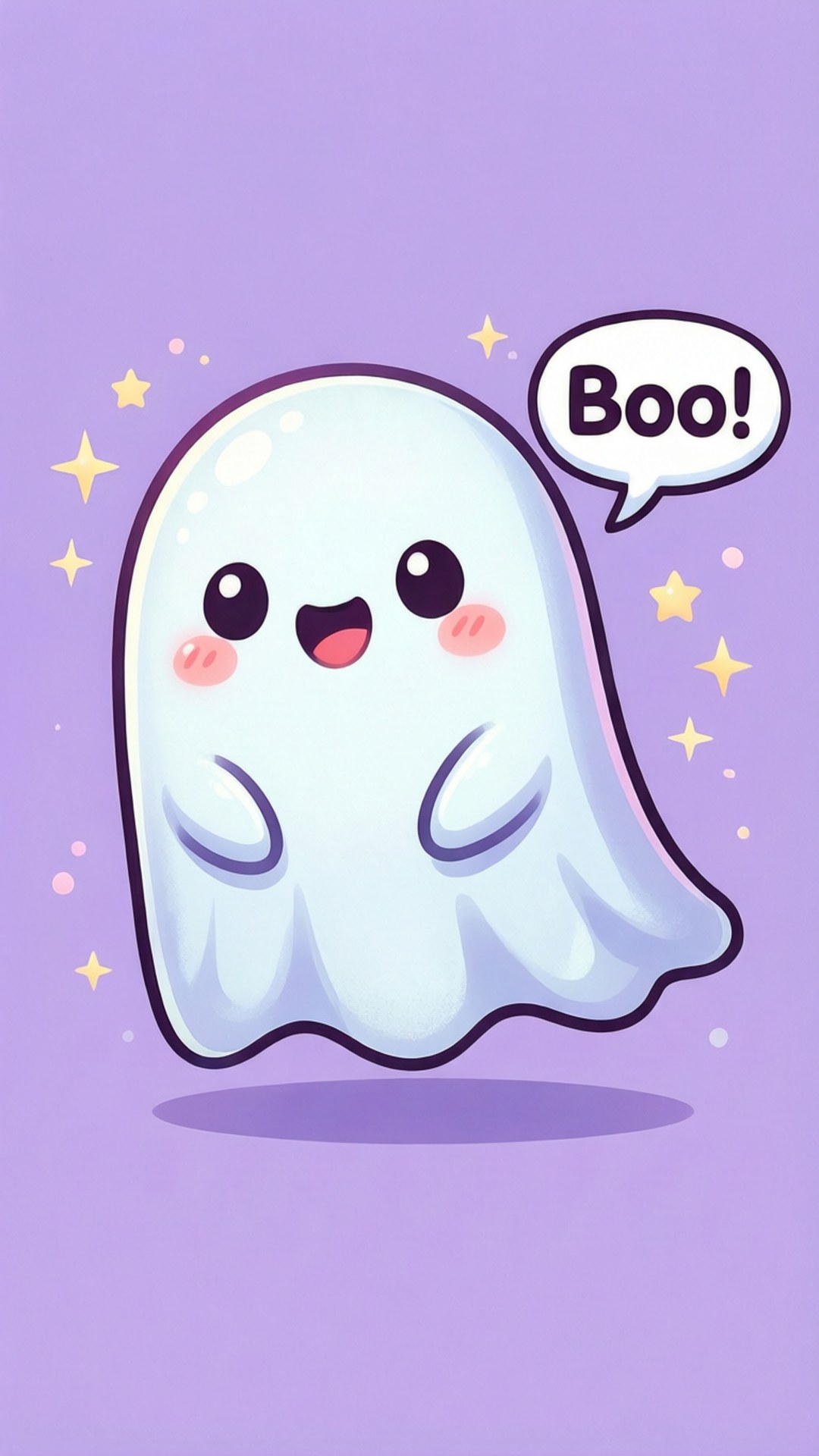 可愛鬼魂 Boo 壁紙
