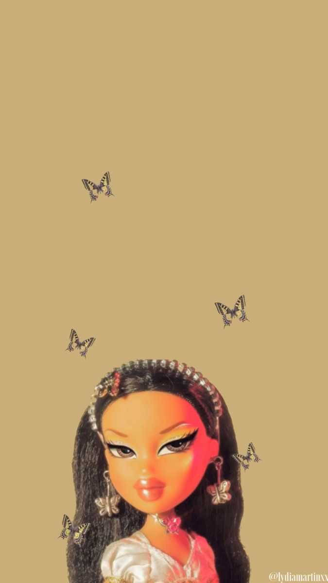 Bratz玩偶棕色美學 壁紙