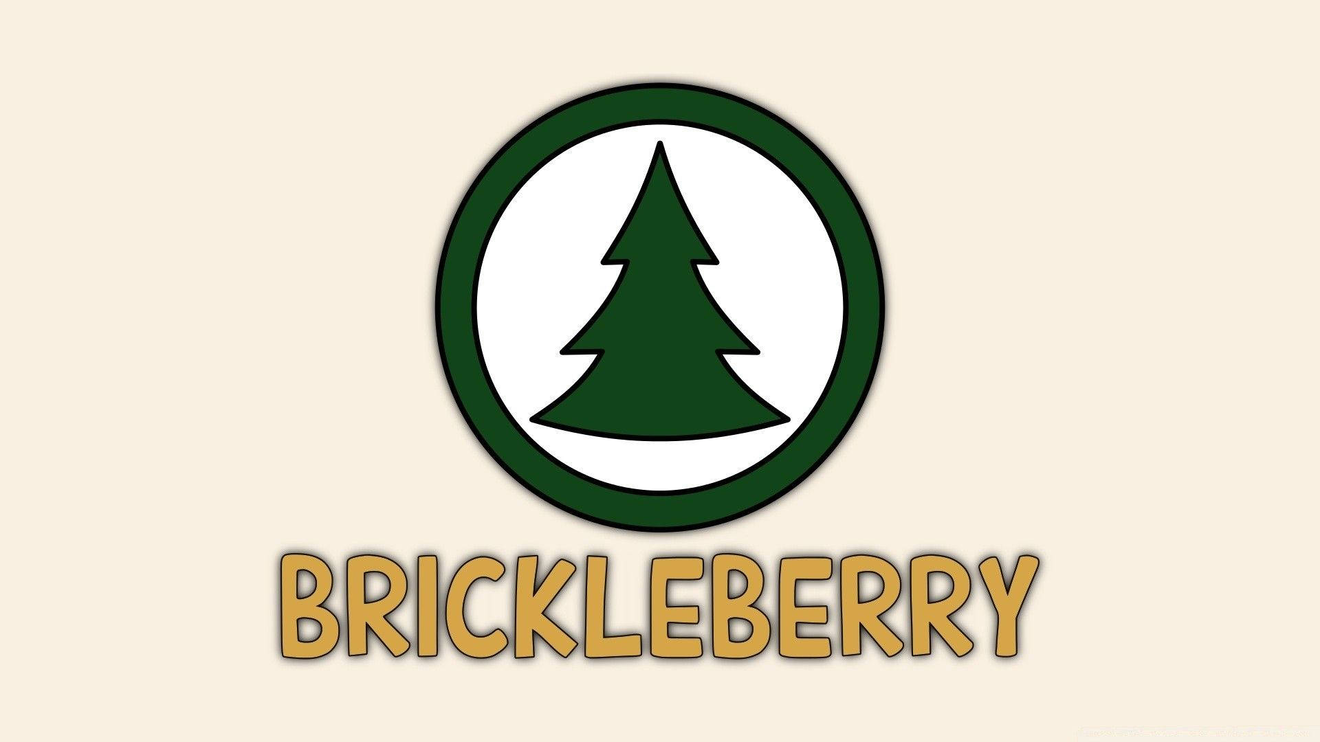 Brickleberry 標誌，圓圈內有松樹，下方有品牌名稱。