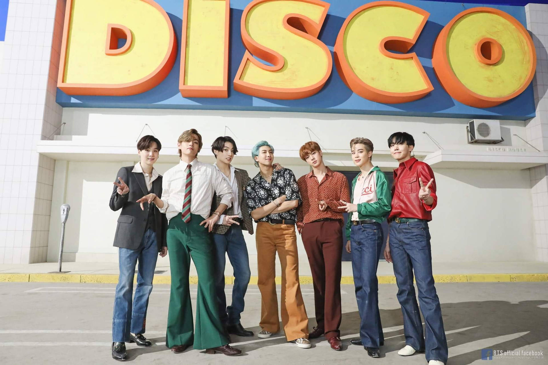 BTS《Dynamite》迪斯可標誌