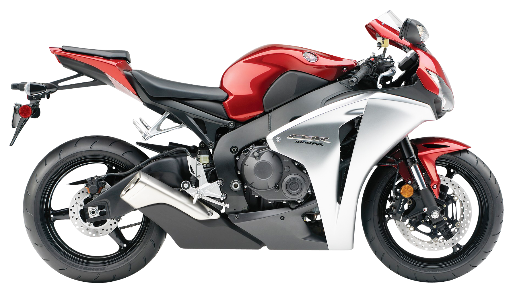 紅白本田CBR1000RR運動車 壁紙