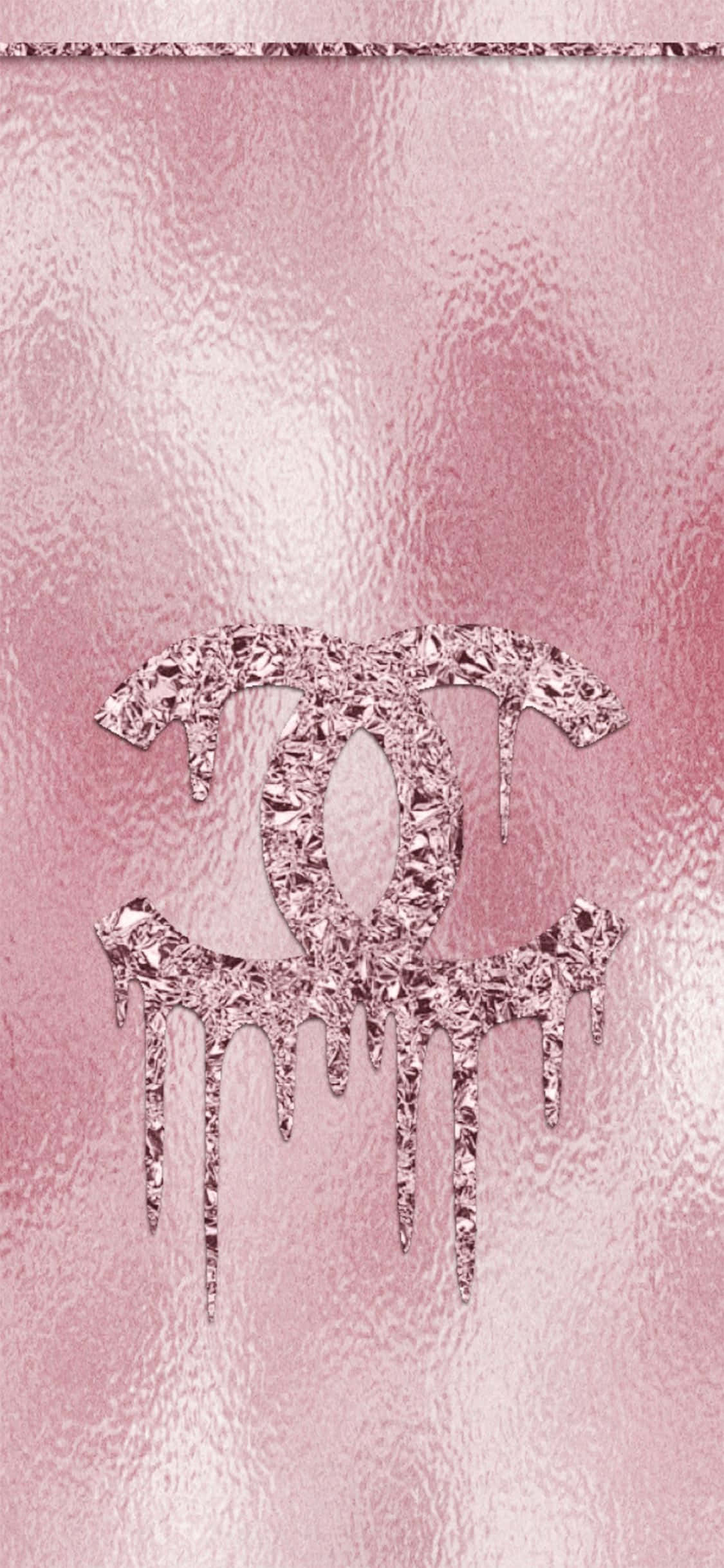 chanel - 冰凍眼睛 - 粉紅 壁紙