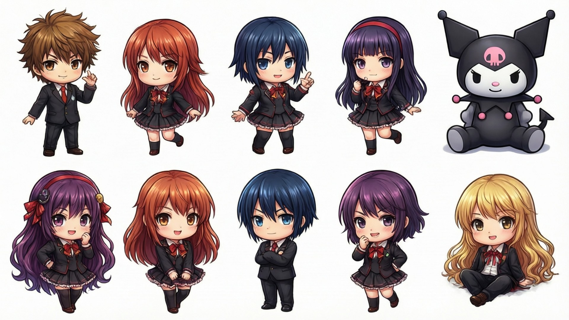 Chibi希望學園 壁紙