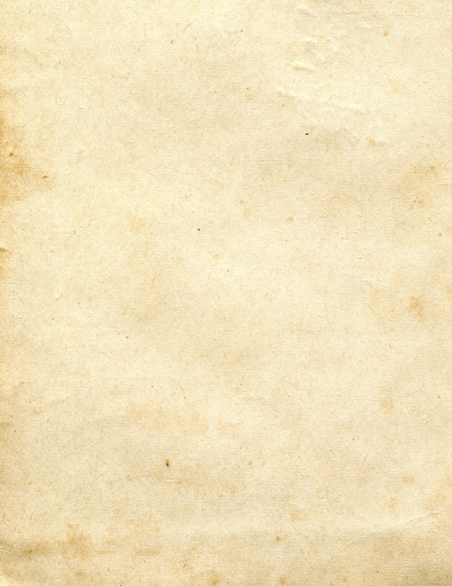 Old Paper Texture 桌布 壁紙 — 舊化米色羊皮紙特寫，帶有細微污漬和摺痕，展現復古質感。