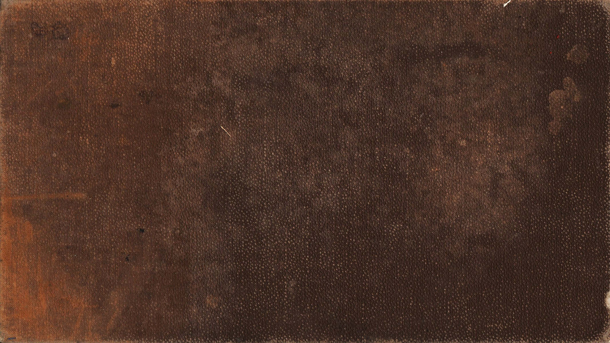 Book Cover 桌布 壁紙 — 一張風化棕色皮革表面的特寫，帶有可見的紋理和細微污漬。