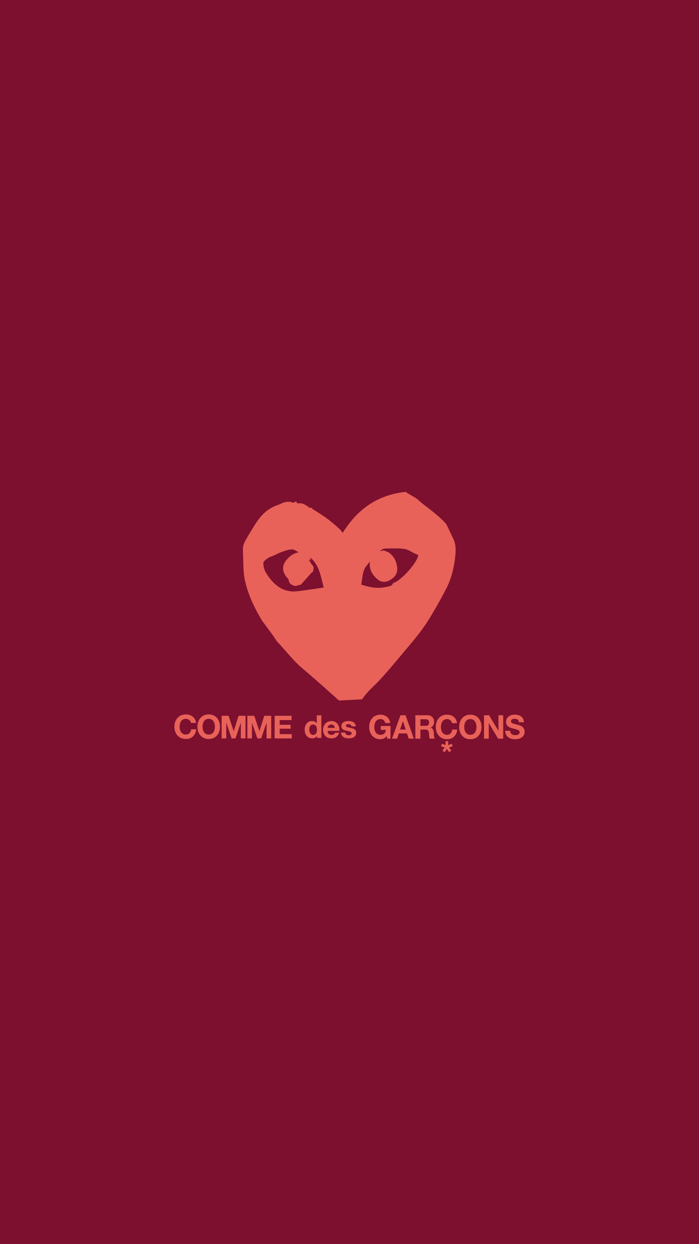 Comme des Garçons 標誌 壁紙