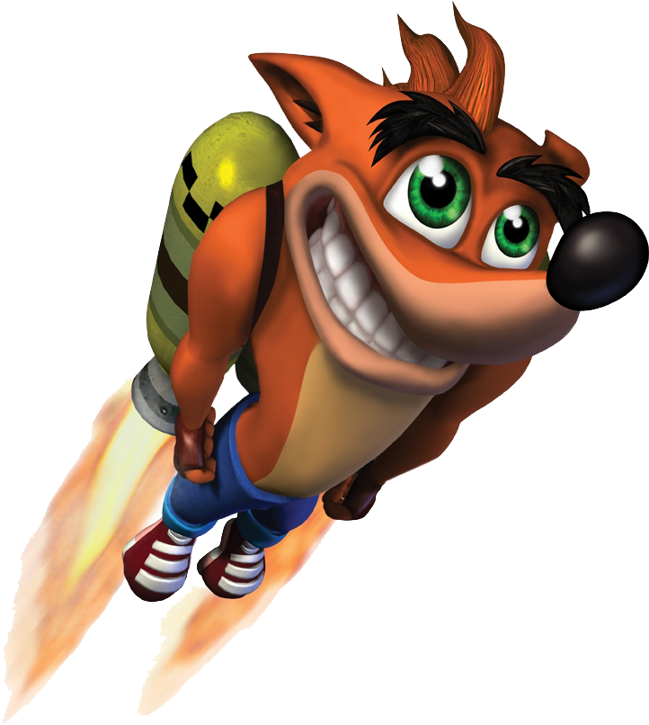 Crash Bandicoot 噴射背包歷險 壁紙