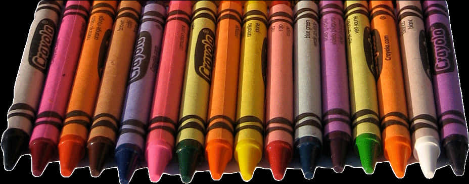 繽紛Crayola蠟筆陣列 壁紙