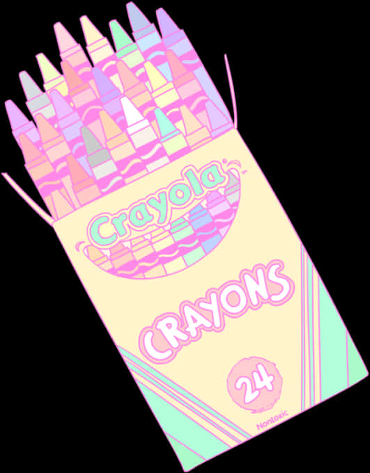 Crayola蠟筆盒藝術濾鏡 壁紙