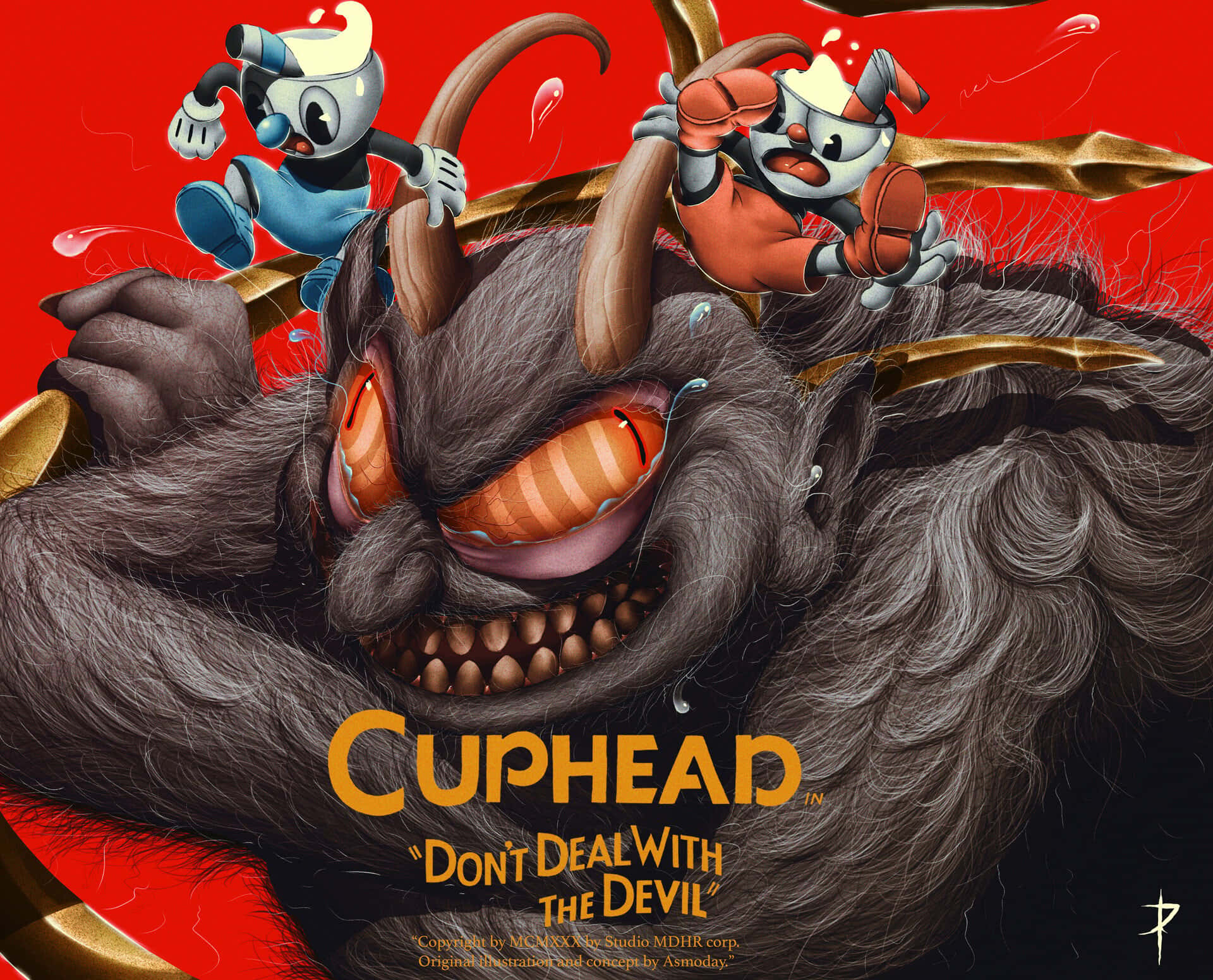 Cuphead 唔好同魔鬼打交道 壁紙