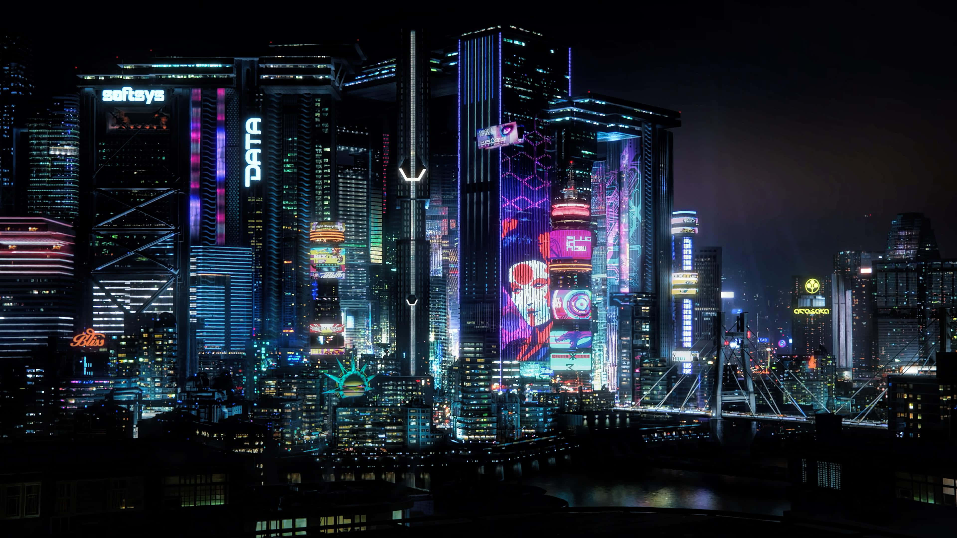 Cyberpunk 2077 背景 壁紙