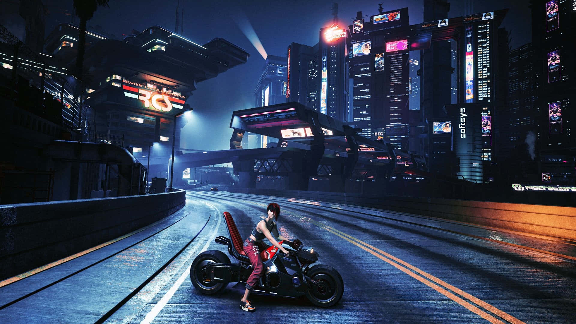 Cyberpunk 2077 背景 壁紙