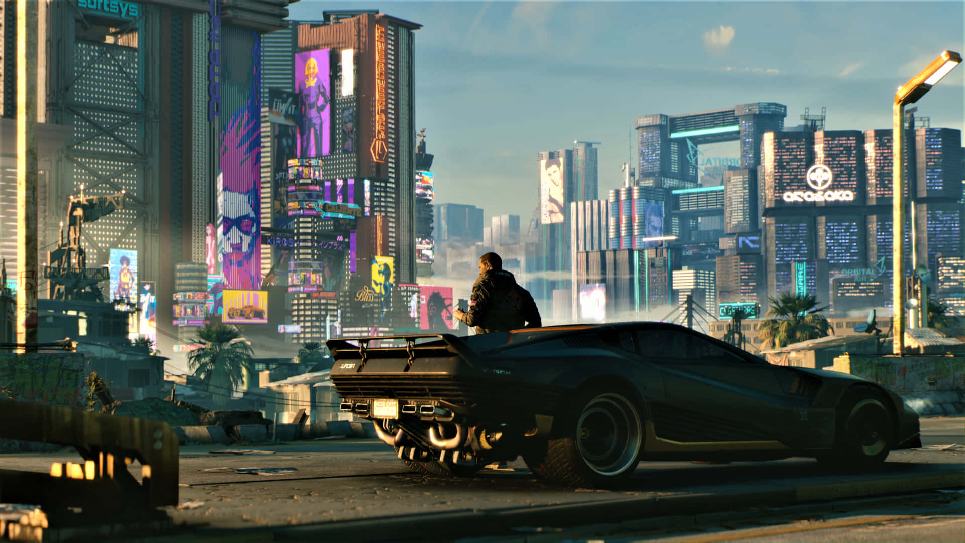 Cyberpunk 2077 背景 壁紙