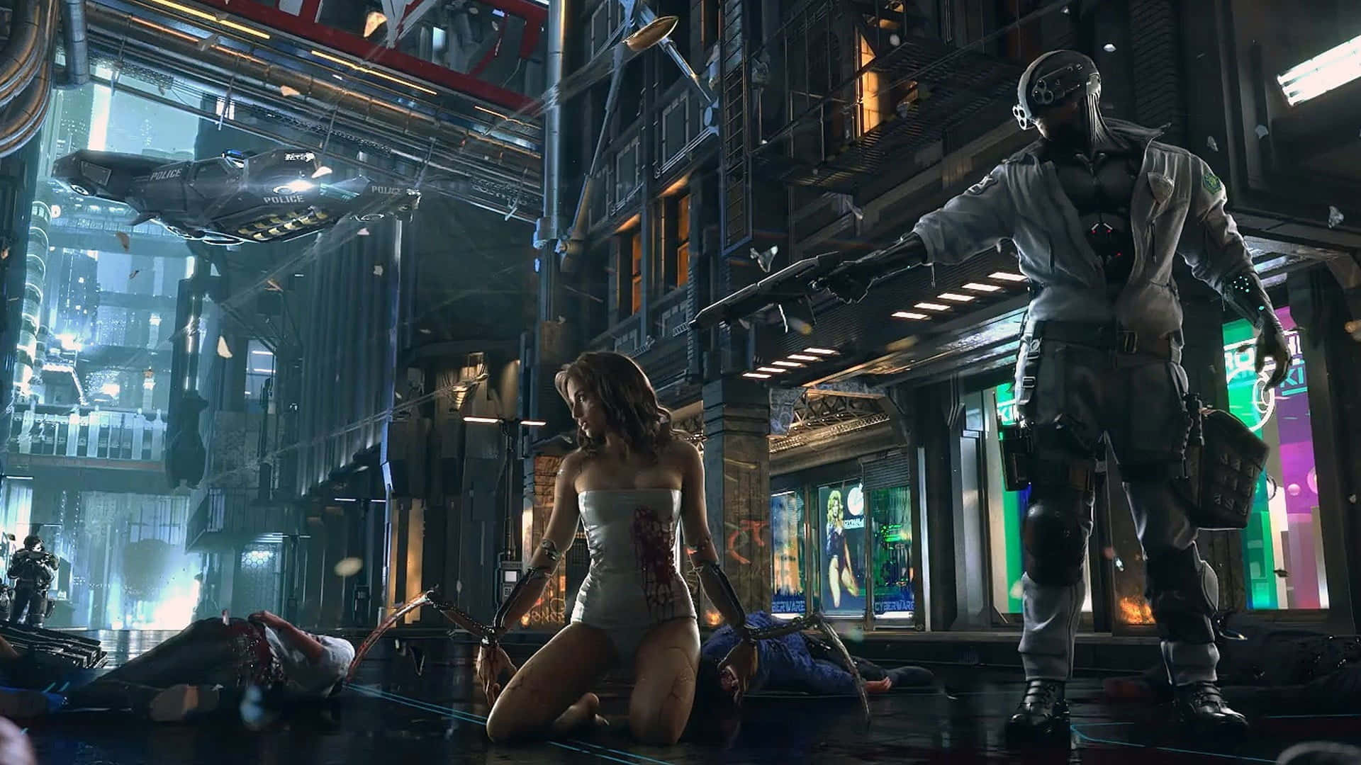 Cyberpunk 2077 背景 壁紙