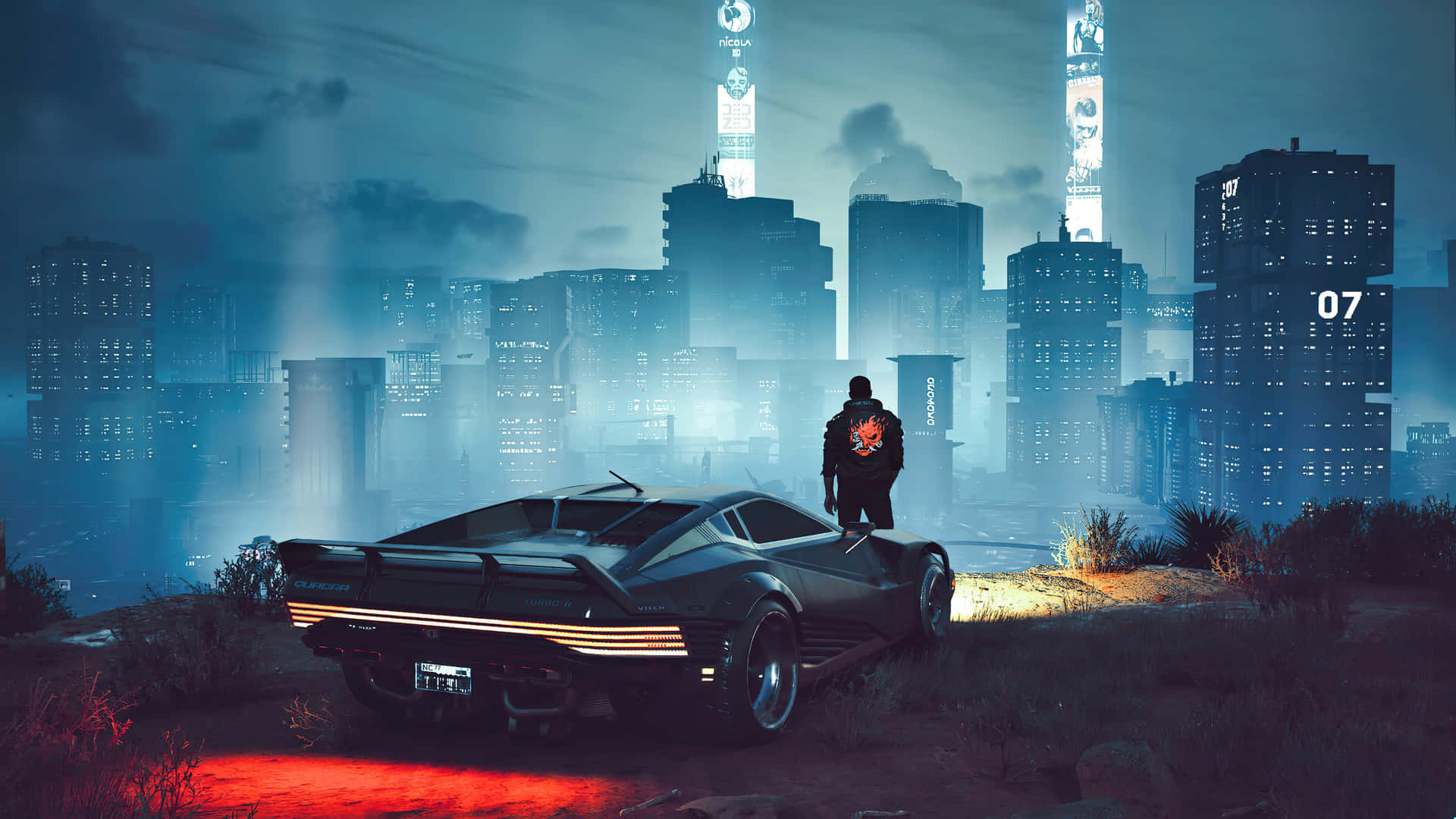 Cyberpunk 2077 背景 壁紙