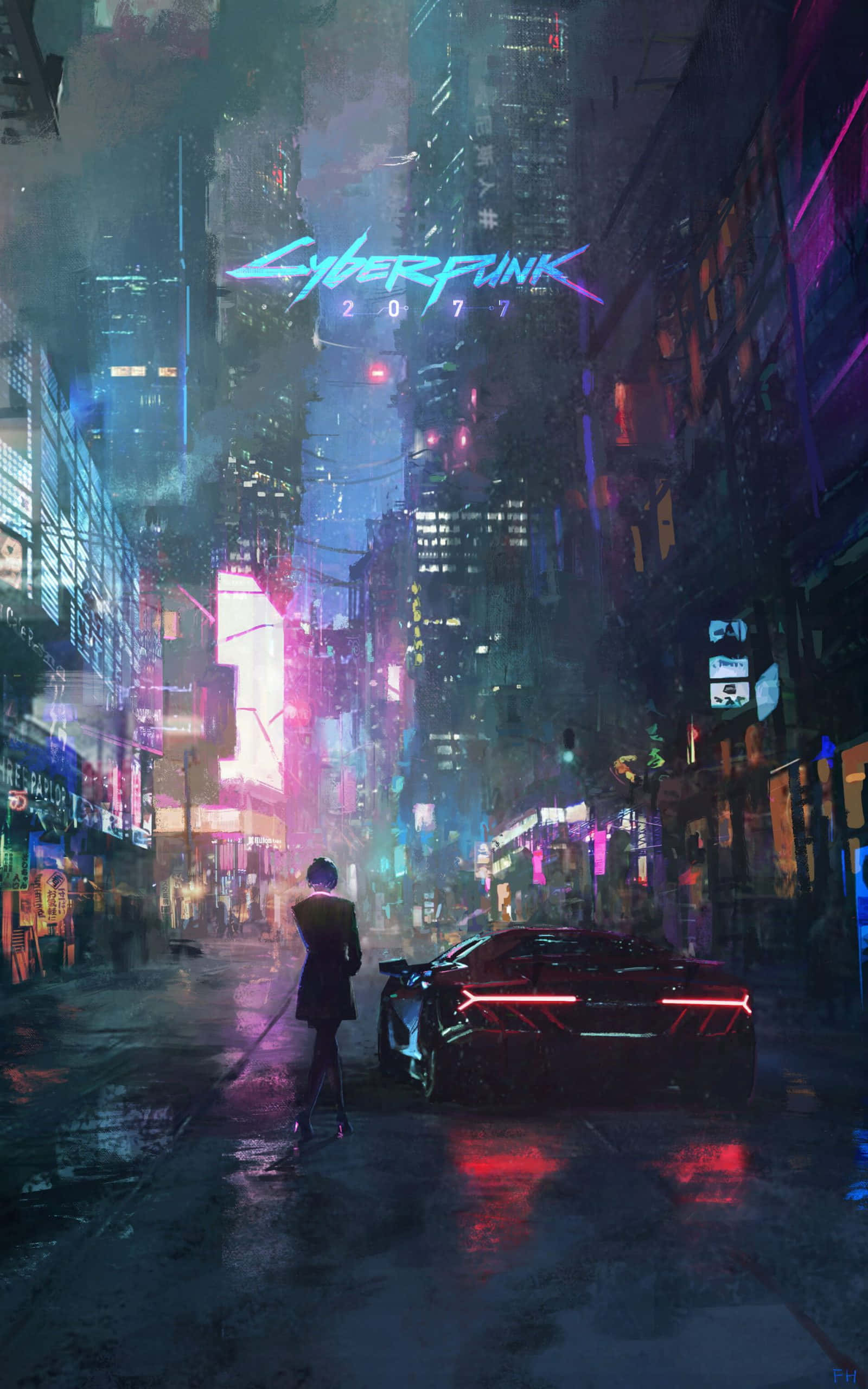 Cyberpunk 2077 背景 壁紙