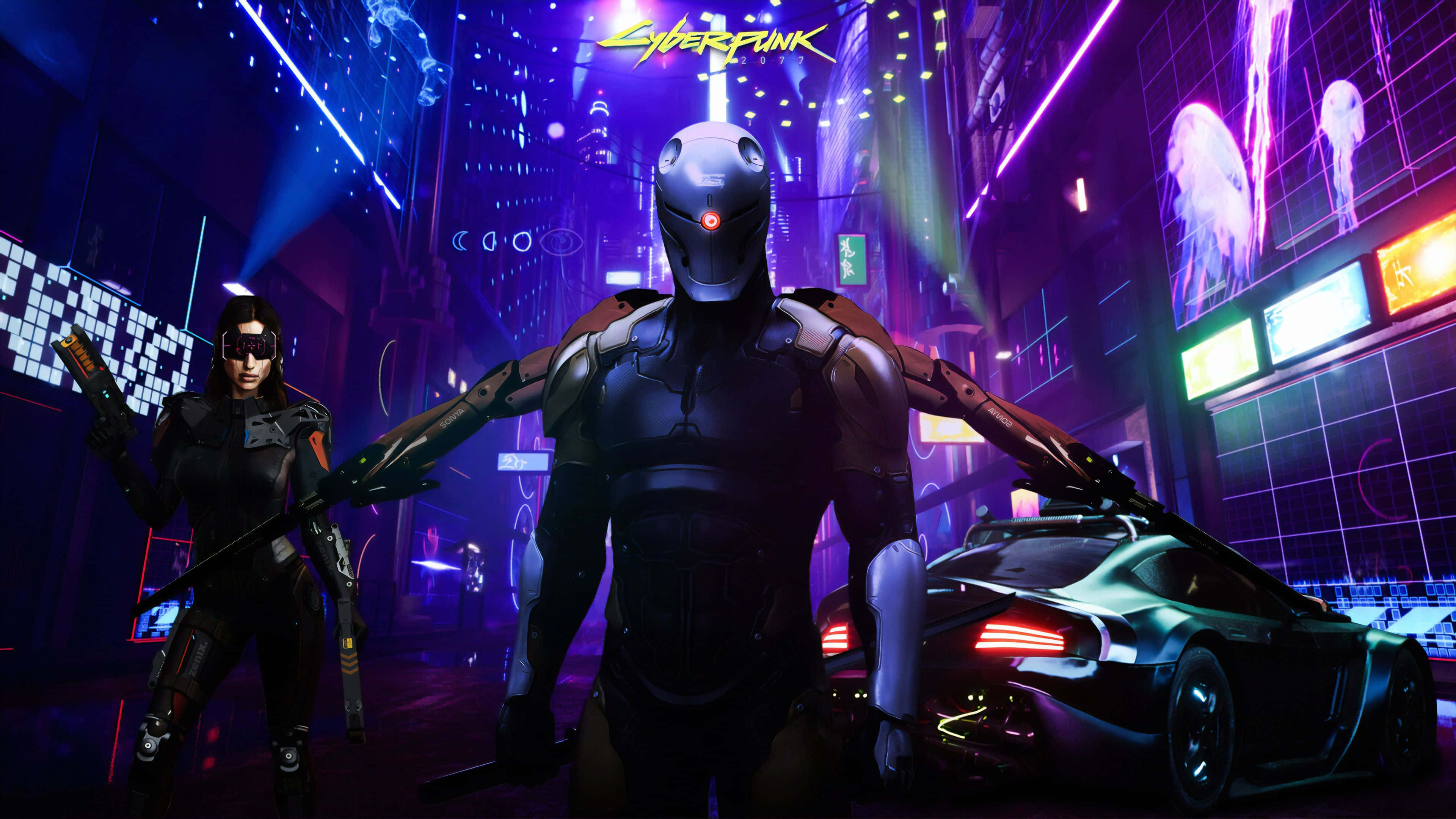 Cyberpunk 2077 背景 壁紙