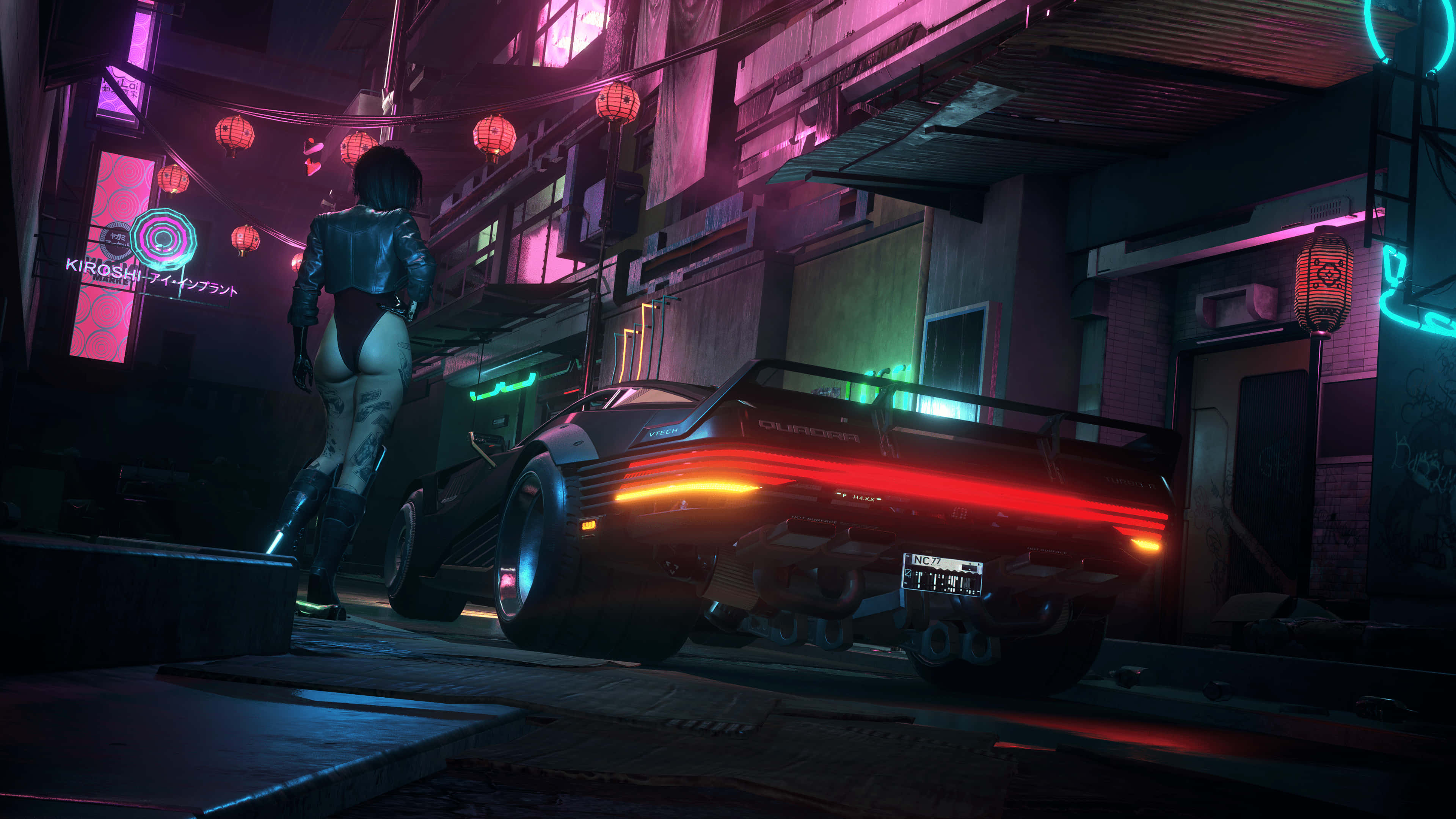 Cyberpunk 2077 背景 壁紙