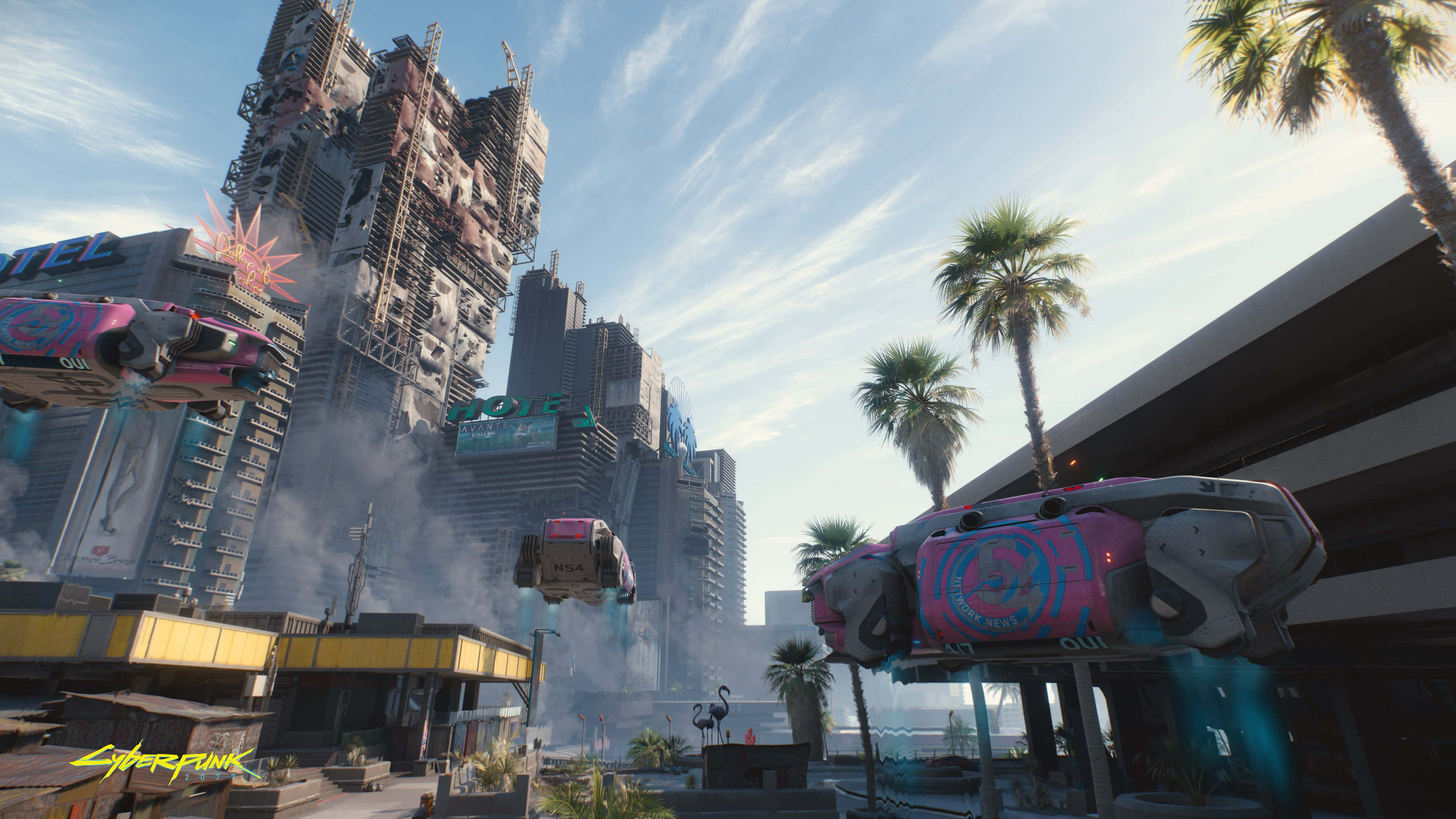 Cyberpunk 2077 背景 壁紙