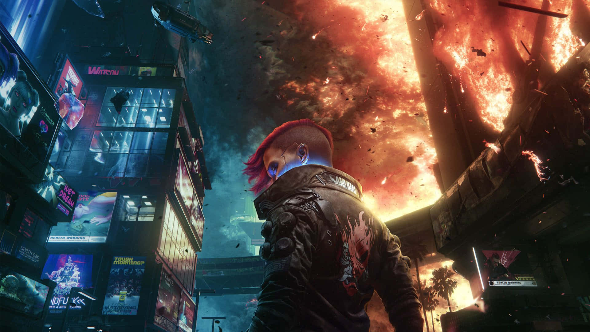 Cyberpunk 2077 背景 壁紙