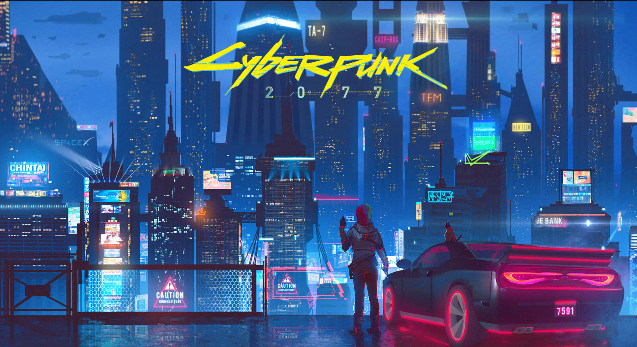 Cyberpunk 2077 背景 壁紙