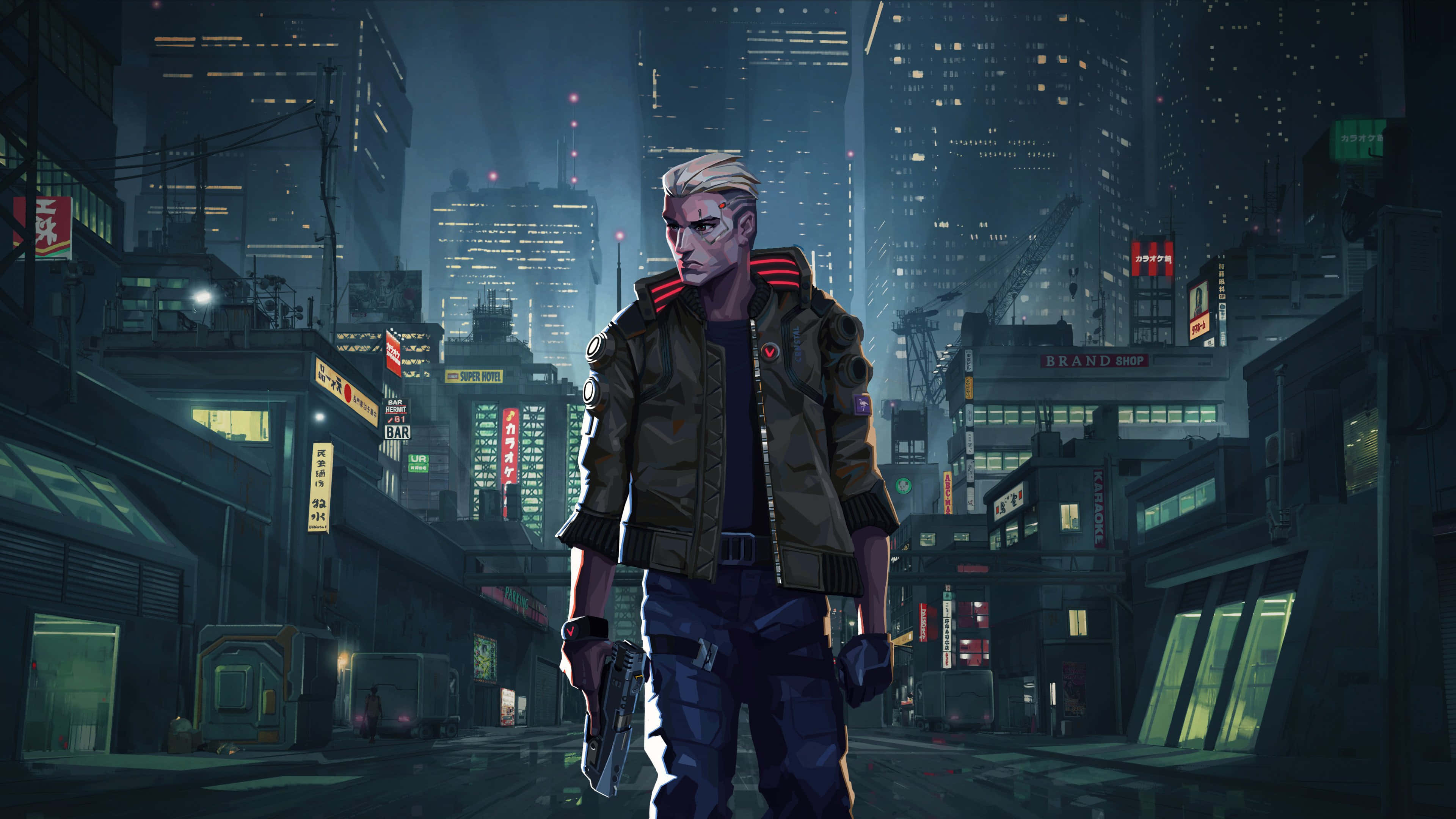 Cyberpunk 2077 背景 壁紙