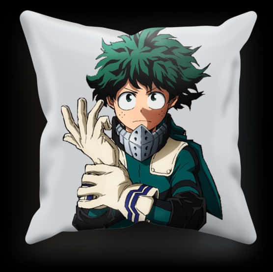 Deku 英雄服飾抱枕 壁紙