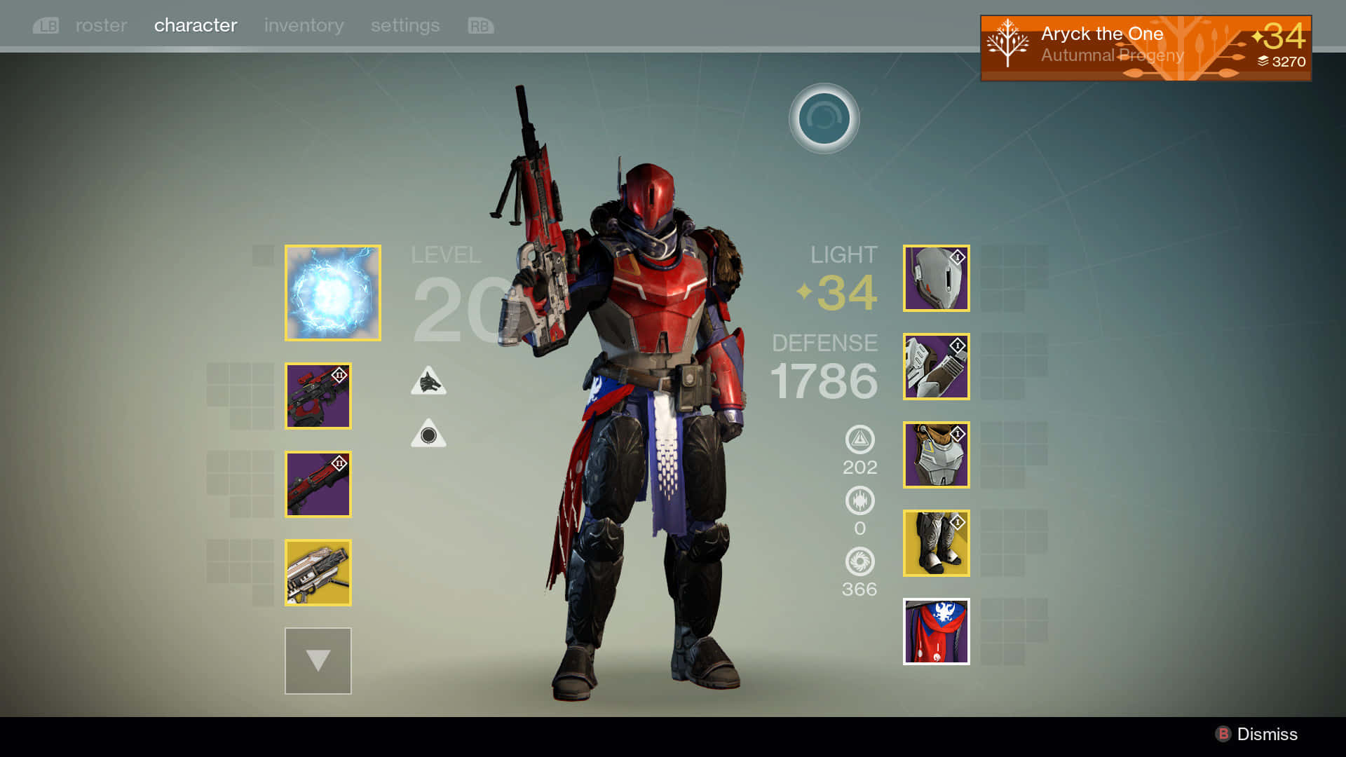 進入《Destiny 2》的科幻世界，與泰坦並肩作戰 壁紙 — 一個紅黑色裝甲角色在電子遊戲角色自訂畫面中手持武器。