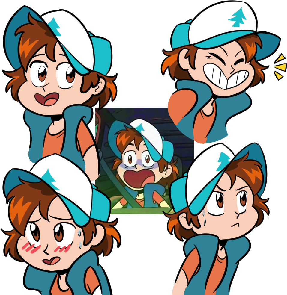 Dipper Pines 表情集《怪誕小鎮》 壁紙