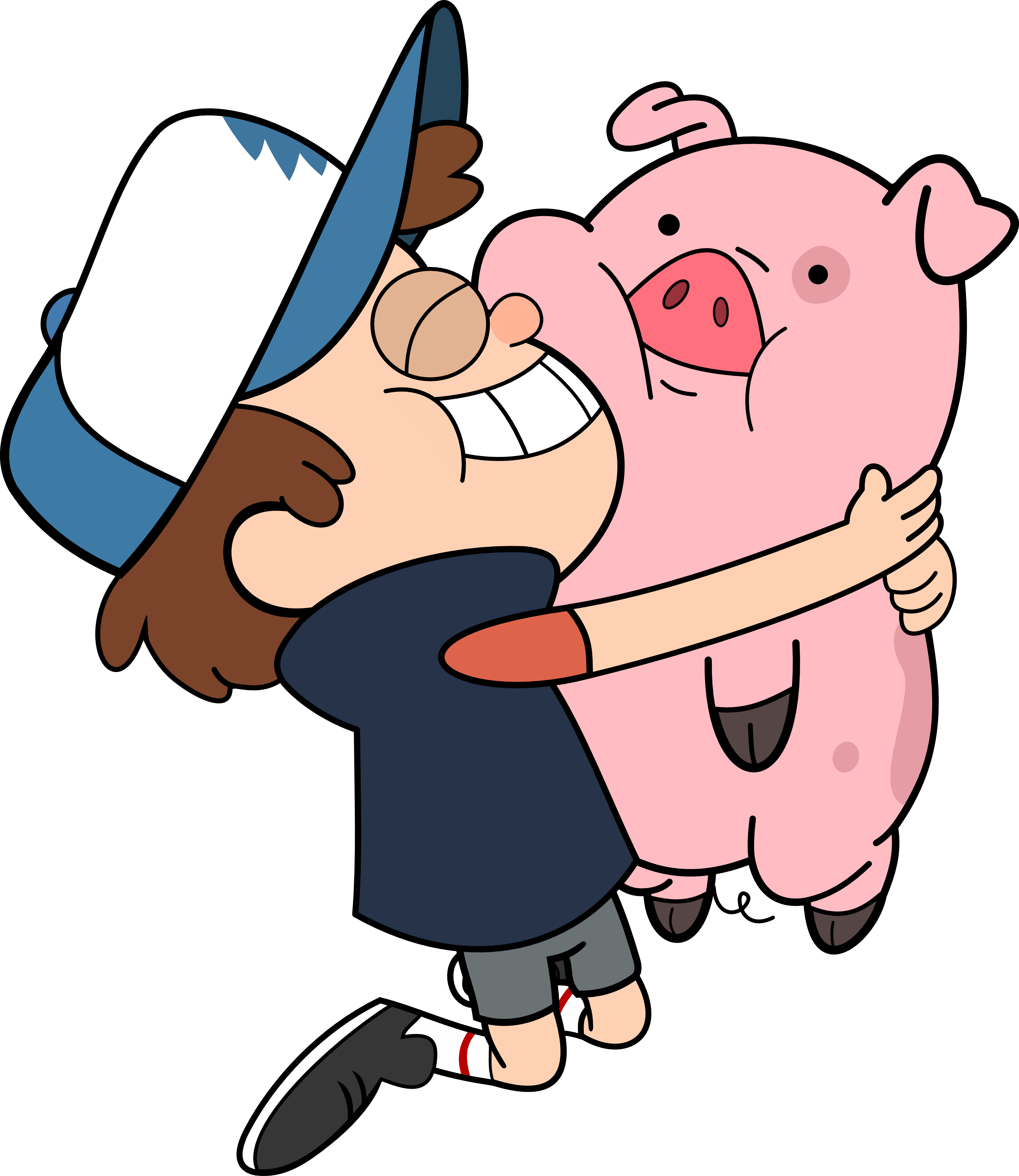 Dipper與Waddles《重力泉》 壁紙