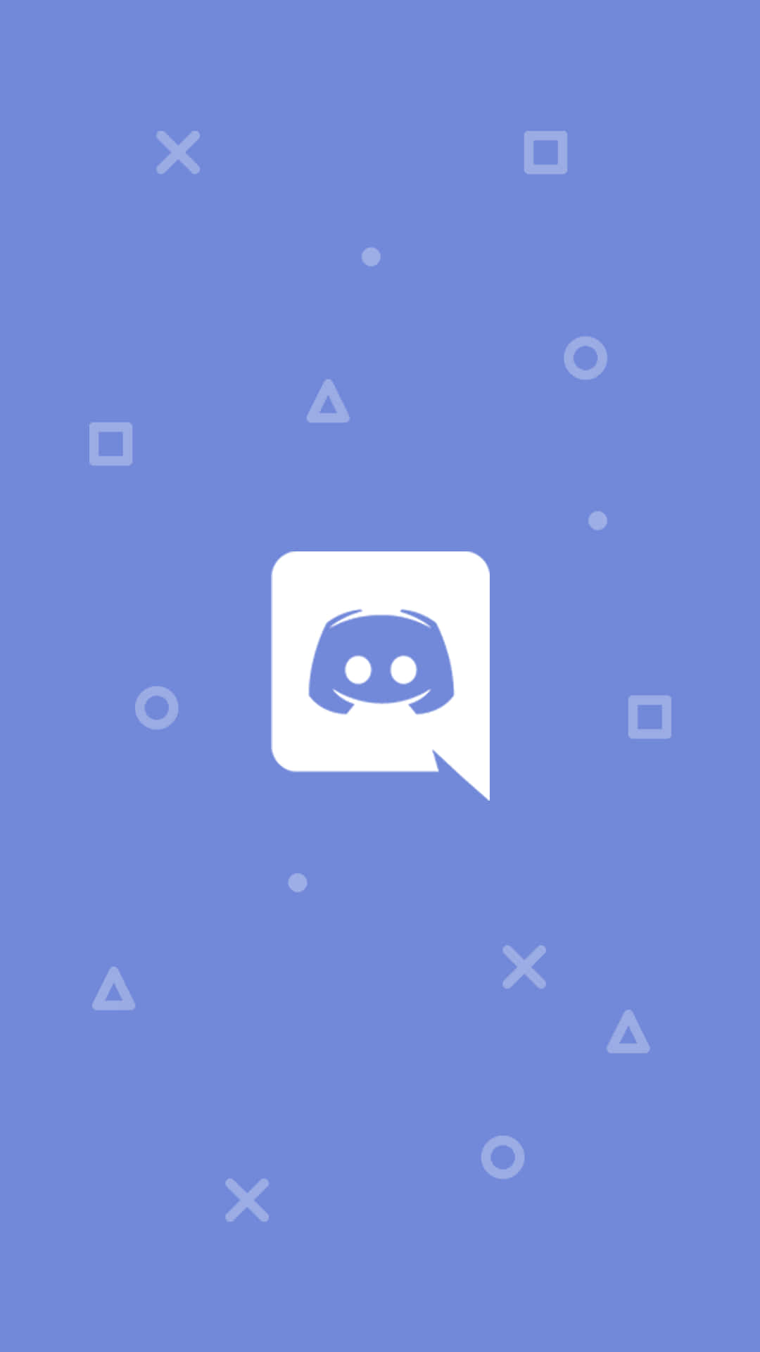 Discord 標誌簡約手機桌布 壁紙