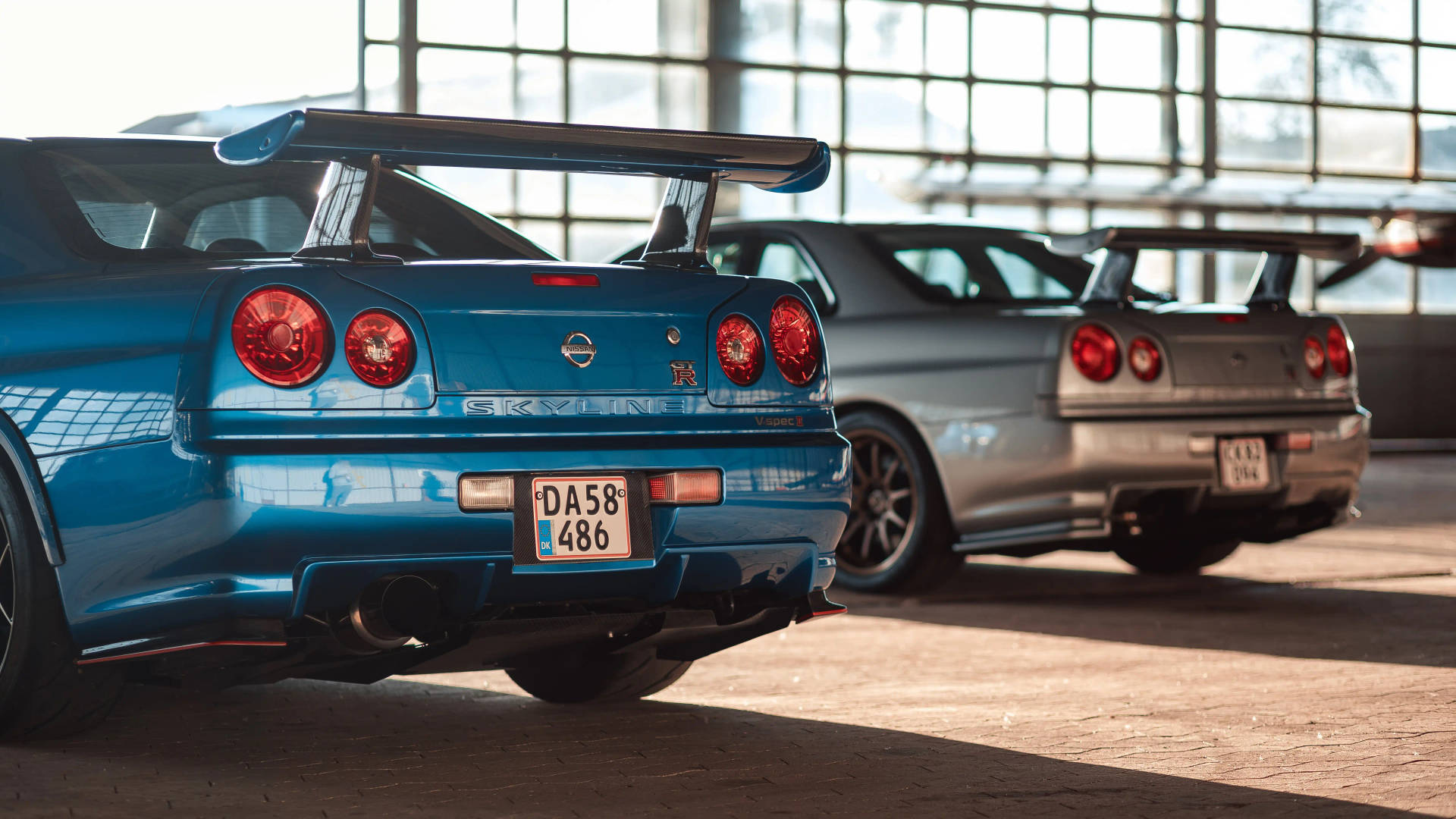 獨特的R33 GT-R跑車 壁紙
