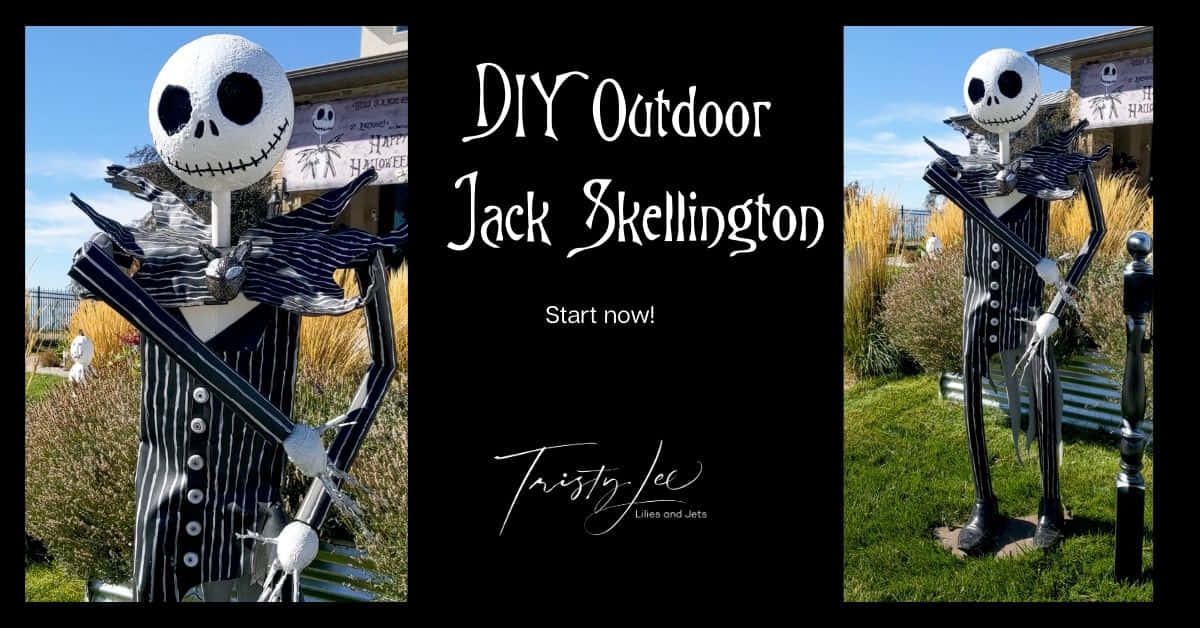 DIY 戶外 Jack Skellington 壁紙
