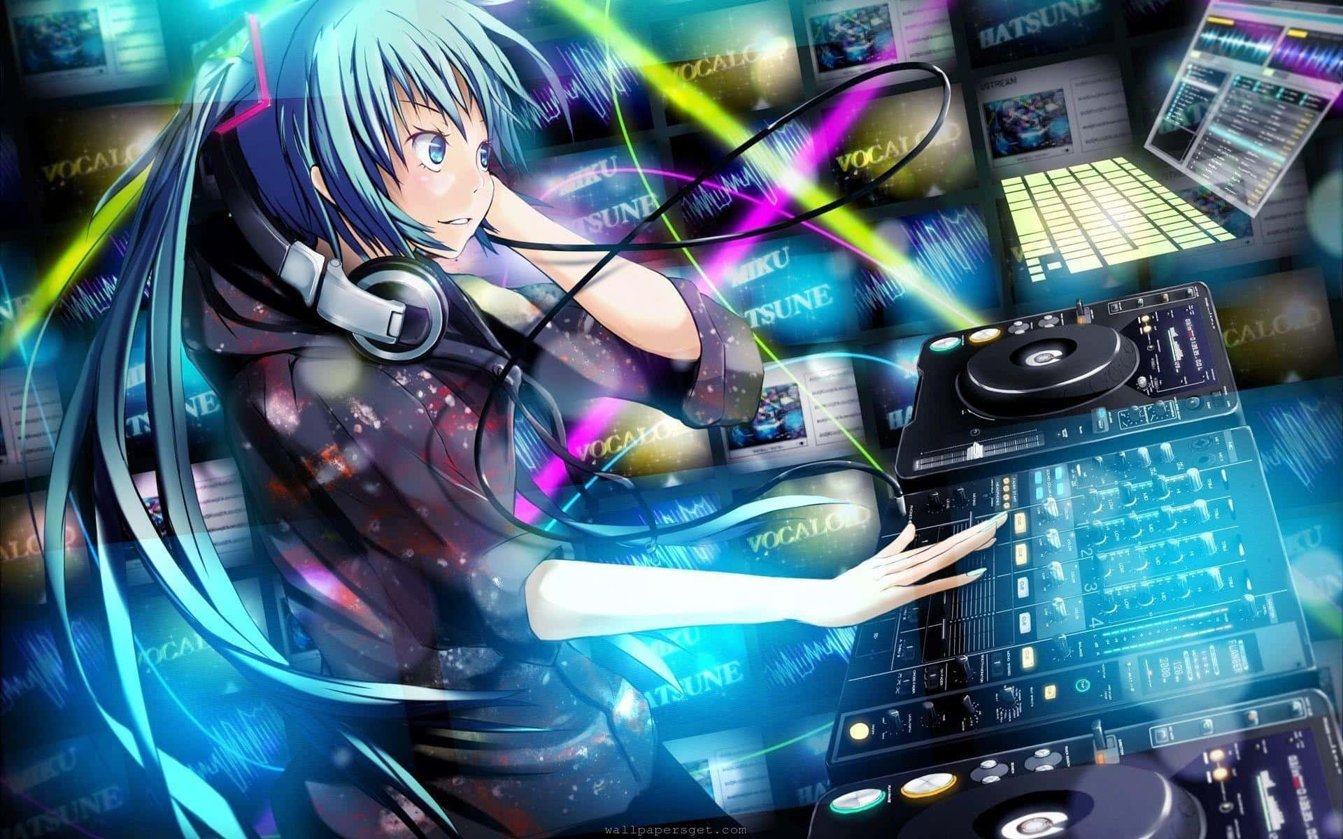 DJ 背景