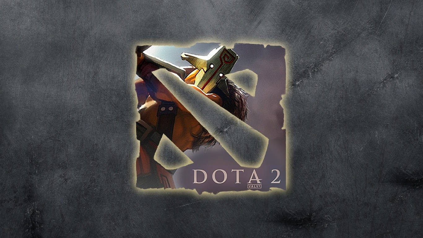 一名身穿橙色盔甲的 DOTA 2 戰士衝破撕裂的羊皮紙。