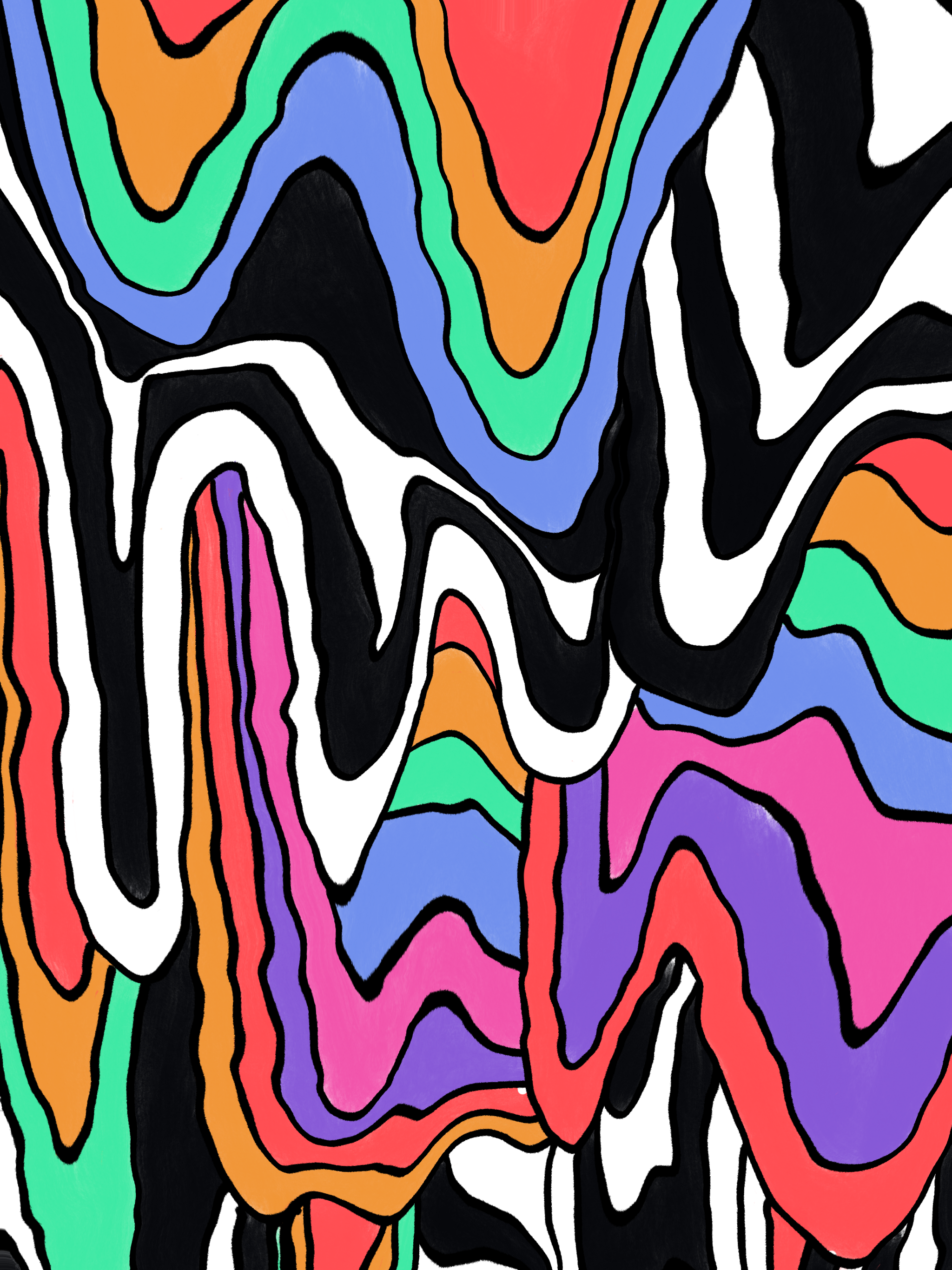 Drip 2048 x 2732 圖片 壁紙
