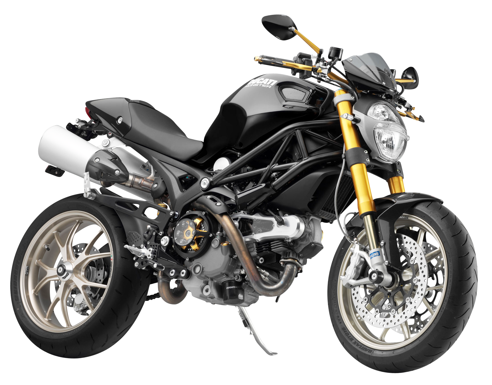Ducati Monster 電單車工作室拍攝 壁紙