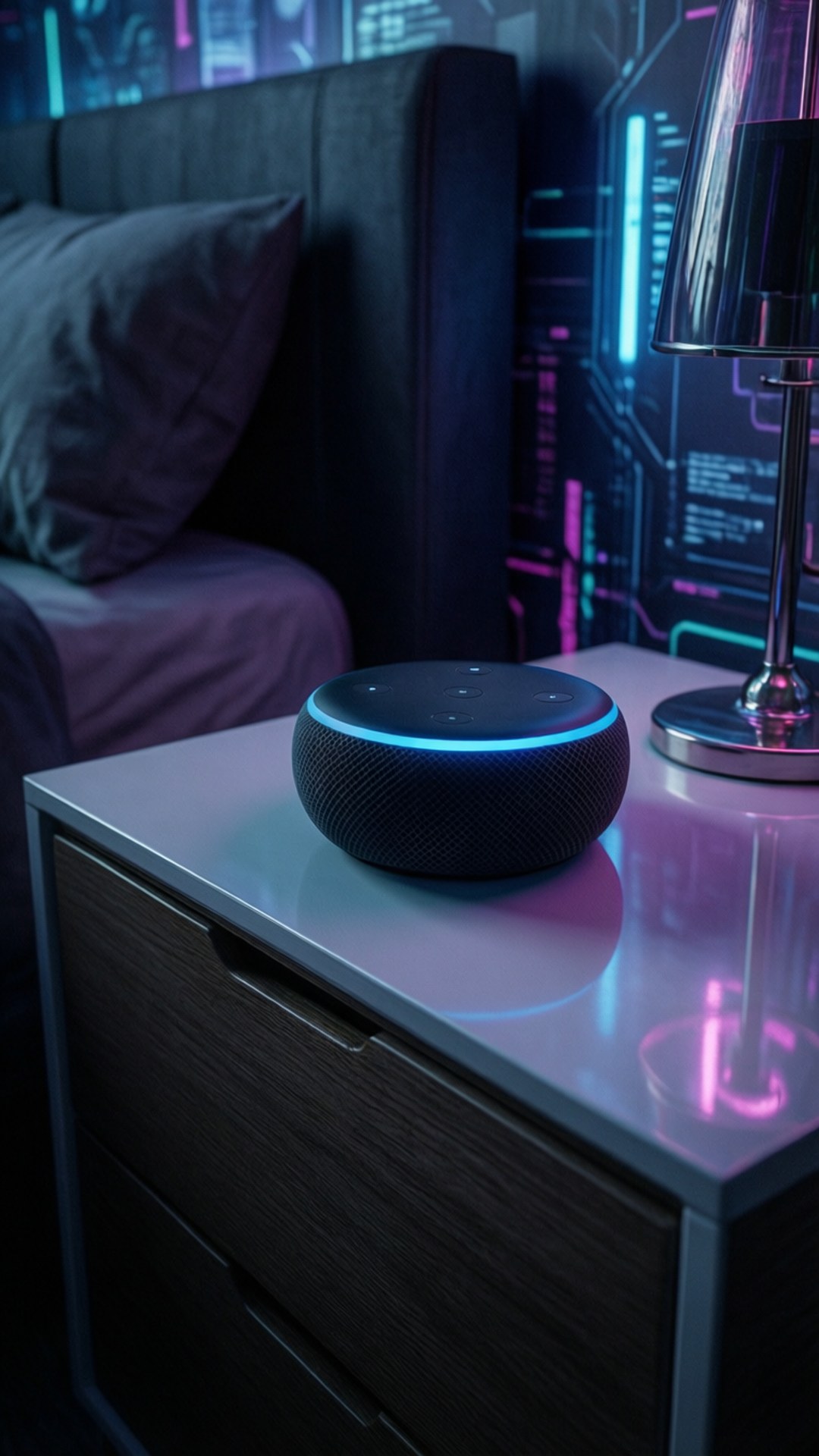 Echo Dot 床頭小夜燈 壁紙