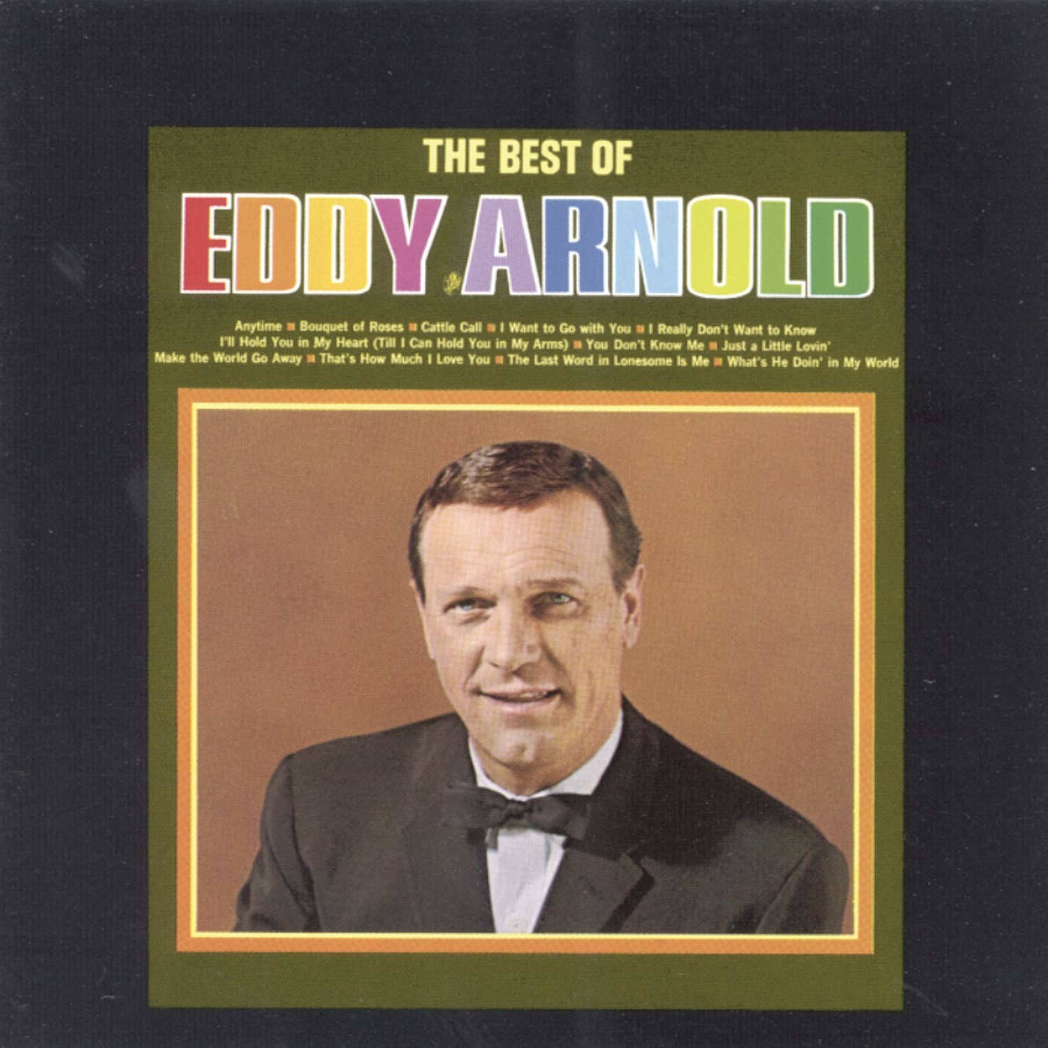 Eddy Arnold 身穿燕尾服的專輯封面，帶有彩色標題文字。