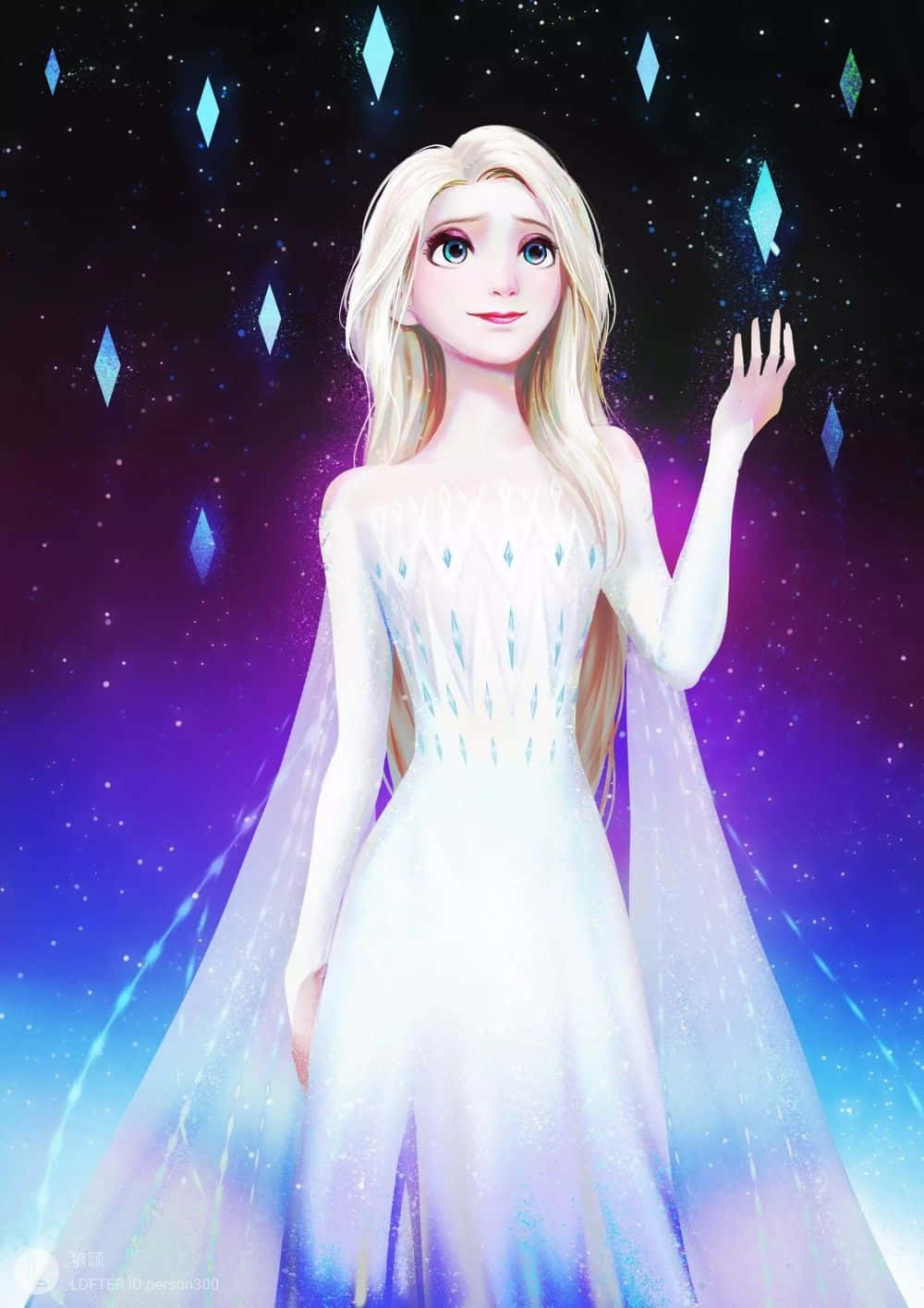 Elsa 真係好靚呀！ 壁紙