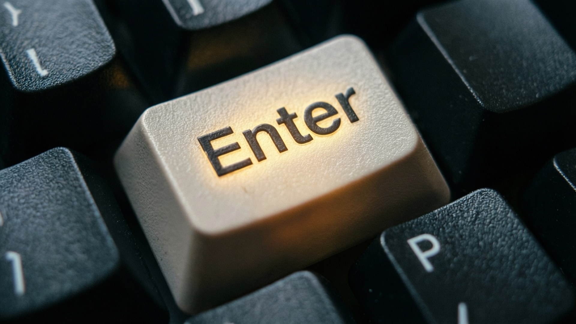 Enter 鍵發光 壁紙