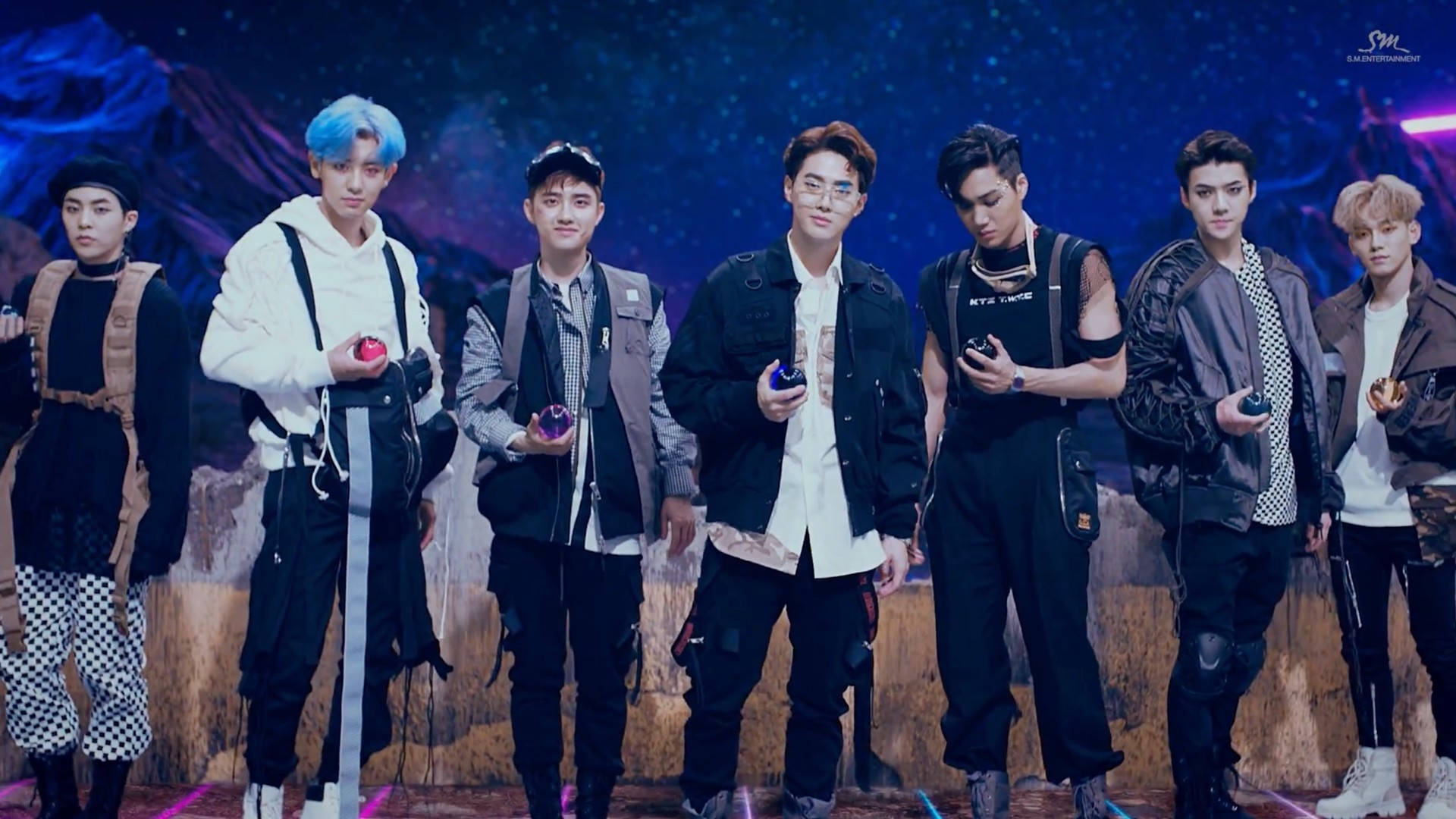 EXO《Don't Fight The Feeling》海報 壁紙