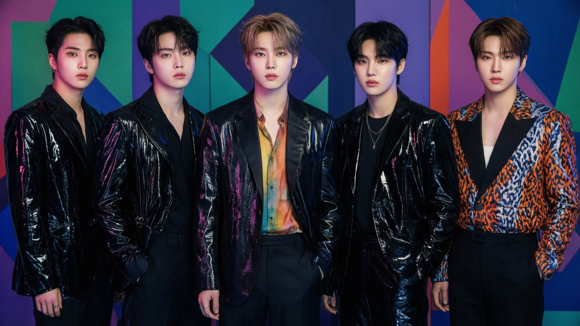 EXO 時尚雜誌大片 壁紙