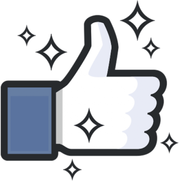 閃亮Facebook讚好圖示 壁紙