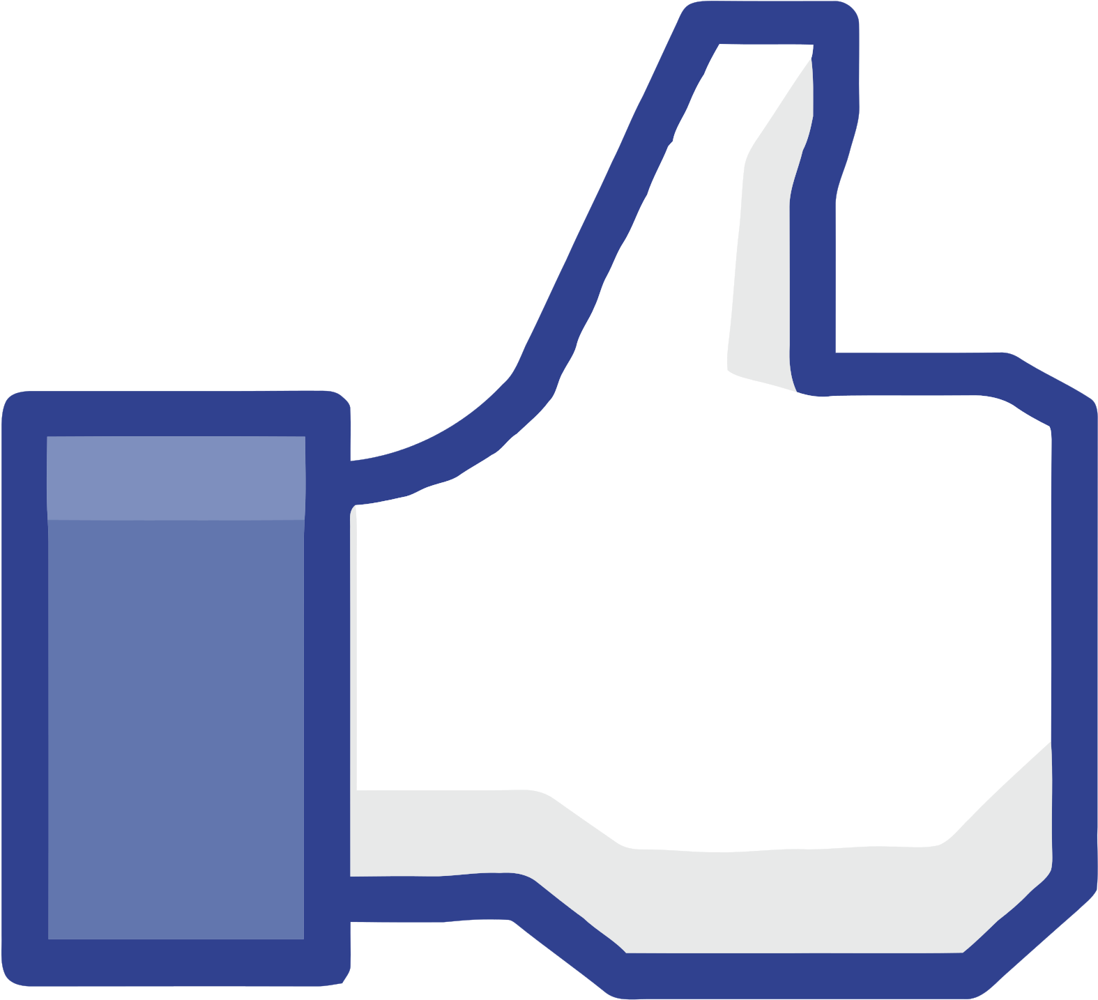 Facebook Like 圖示 壁紙